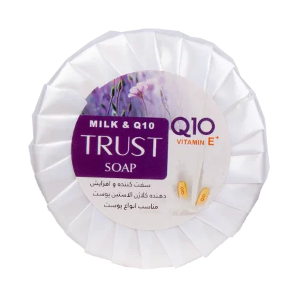 صابون شیر و Q10 تراست