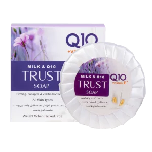 صابون شیر و Q10 تراست