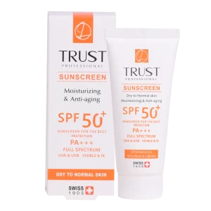کرم ضد آفتاب و ضد پیری تراست (پوست خشک تا نرمال) (فاقد رنگ)