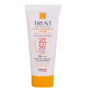 کرم ضد آفتاب رنگی و ضد پیری بژ طبیعی (پوست خشک تا نرمال)