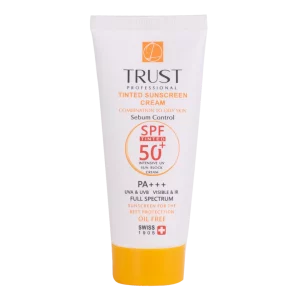 کرم ضد آفتاب رنگی و کنترل چربی بژ روشن (پوست مختلط تا چرب)