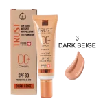 سی سی کرم پلاس تراست شماره 3 (بژ تیره) ضدلك و روشن‌كننده پوست