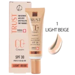 سی سی کرم پلاس تراست شماره 1 (بژ روشن) ضدلك و روشن‌كننده پوست