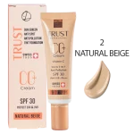 سی سی کرم پلاس تراست شماره 2 (بژ طبیعی) ضدآفتاب و محافظ در برابر نور خورشيد با SPF30