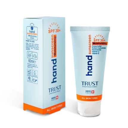 کرم تخصصی دست ضدآفتاب و آبرسان +SPF30 بی‌رنگ تراست